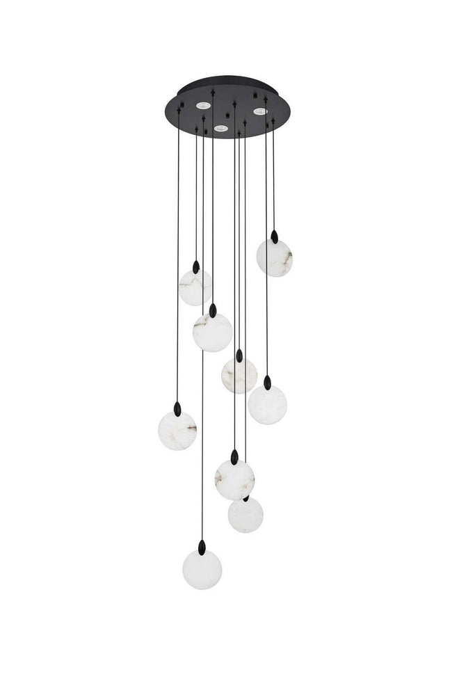 Elegant Lighting-1012D20BK-11ST|MAIN