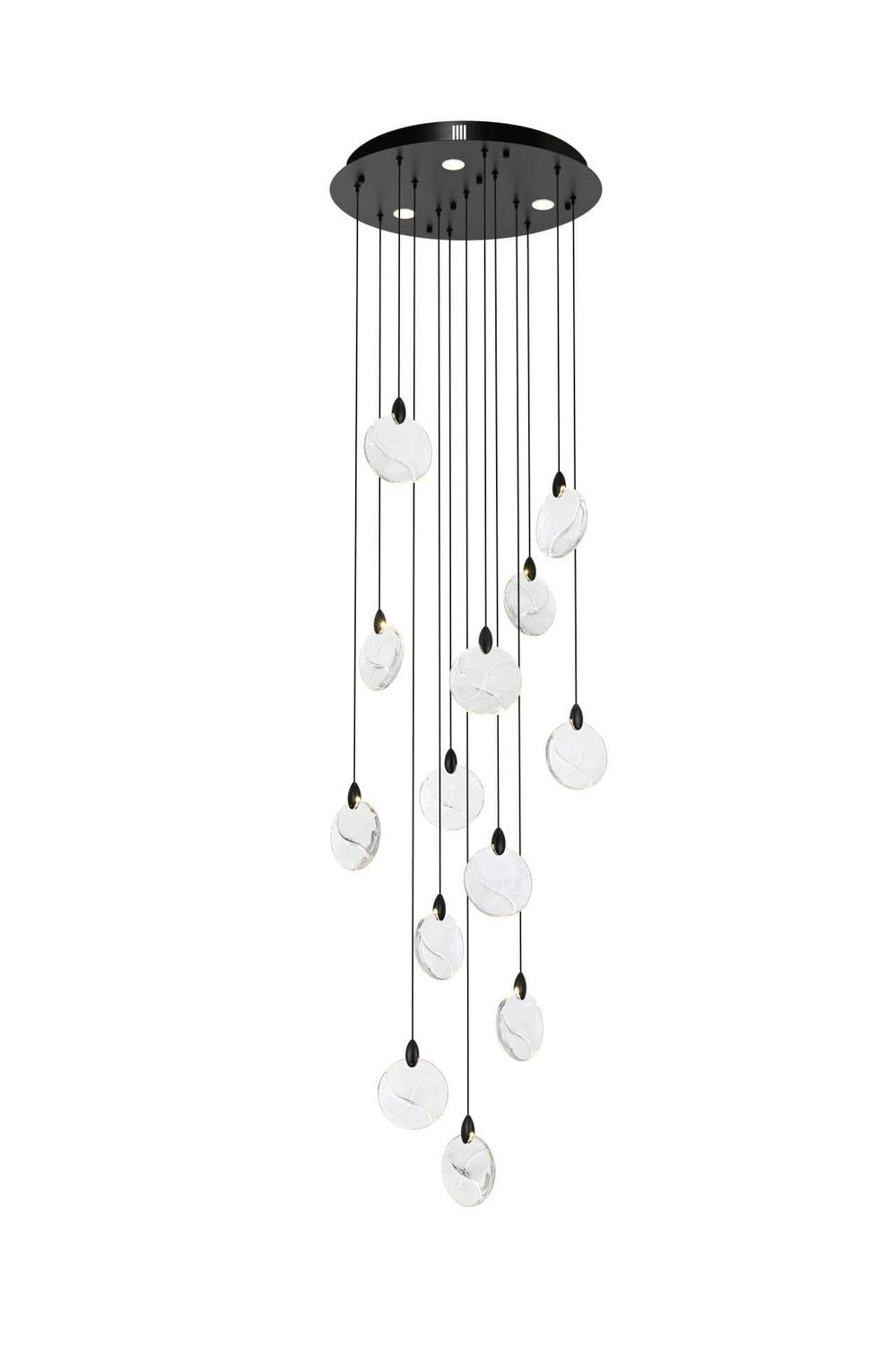 Elegant Lighting-1012D24BK-01CR|MAIN