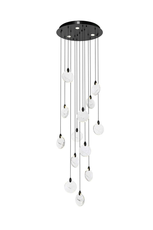 Elegant Lighting-1012D24BK-01CR|MAIN
