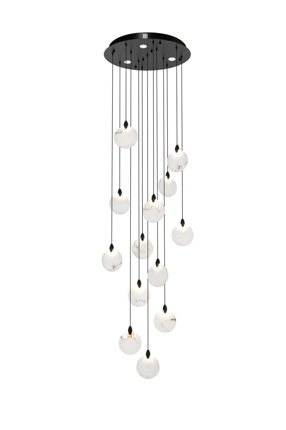 Elegant Lighting-1012D24BK-11ST|MAIN