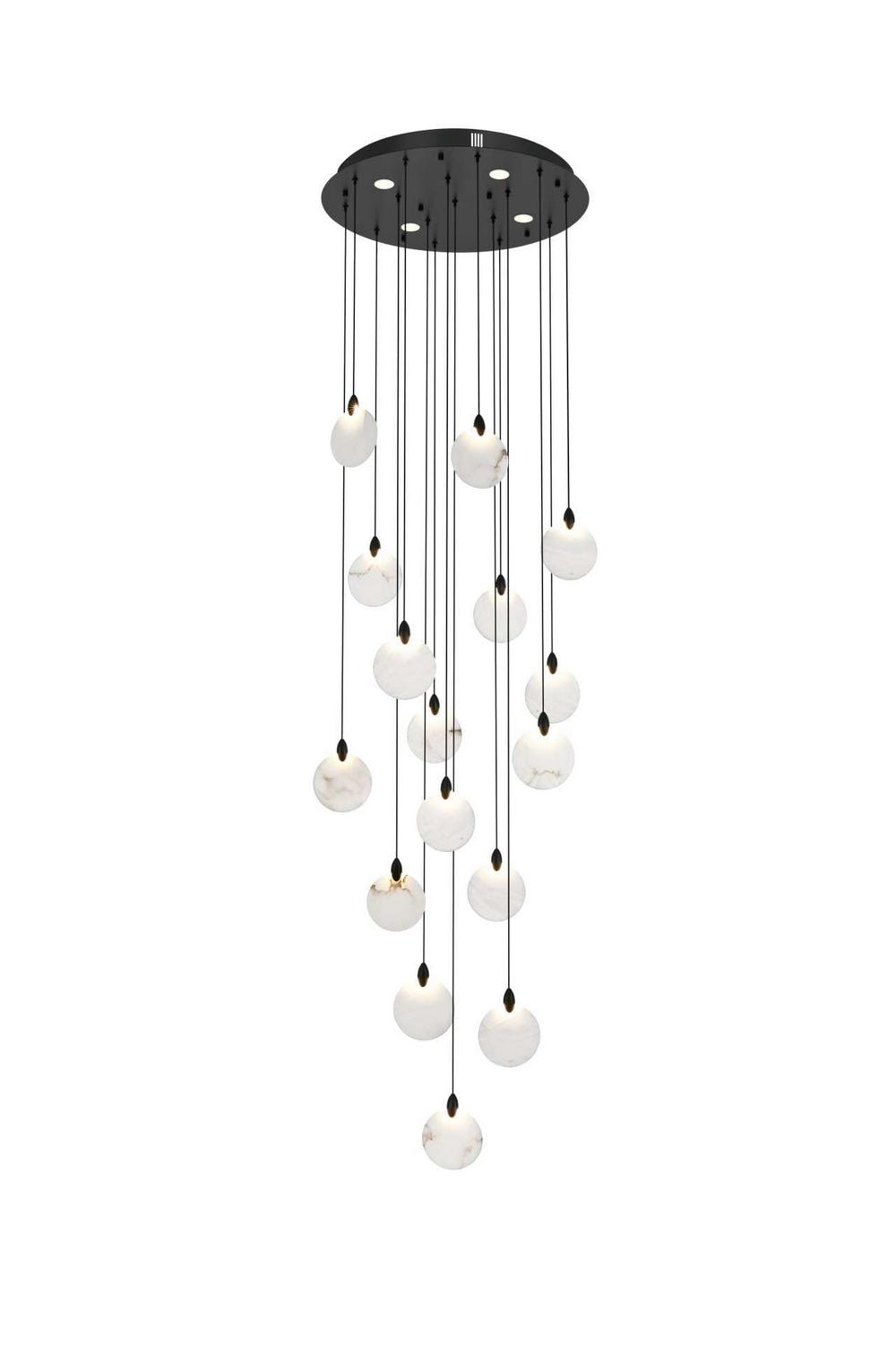 Elegant Lighting-1012D28BK-11ST|MAIN