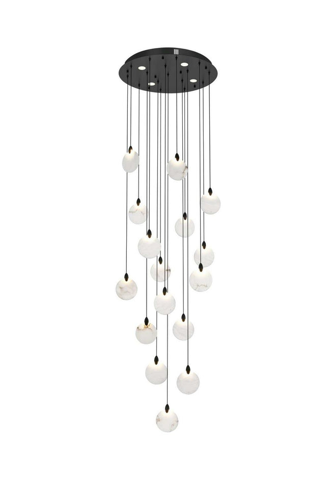 Elegant Lighting-1012D28BK-11ST|MAIN