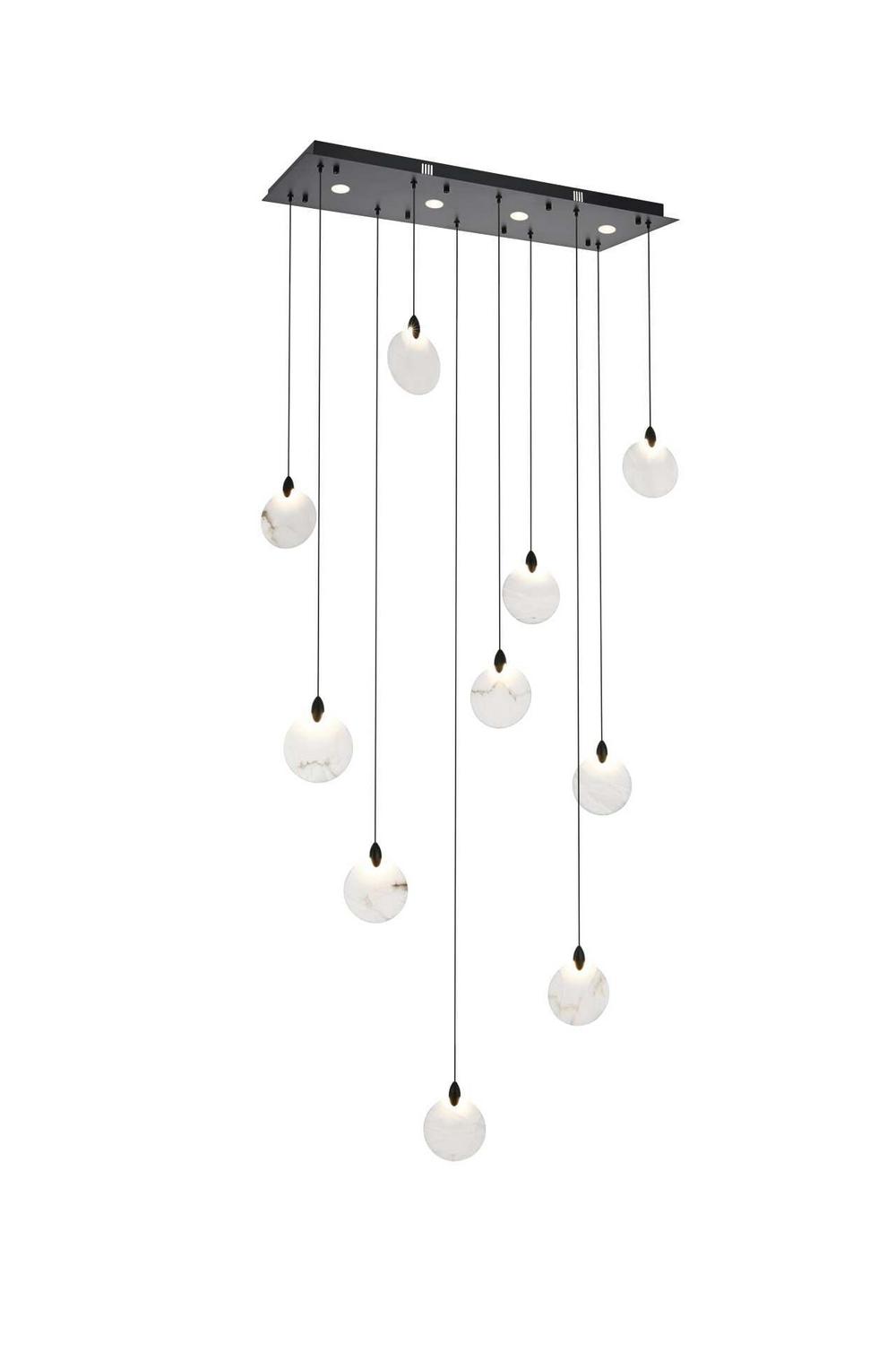 Elegant Lighting-1012D42BK-11ST|MAIN