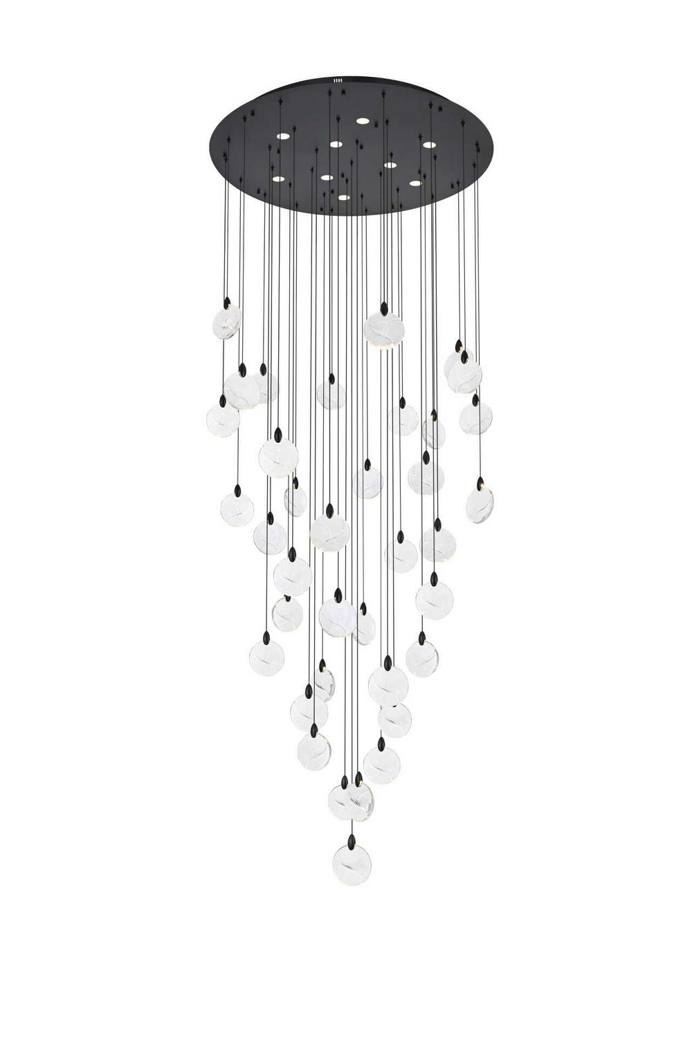 Elegant Lighting-1012G48BK-01CR|MAIN