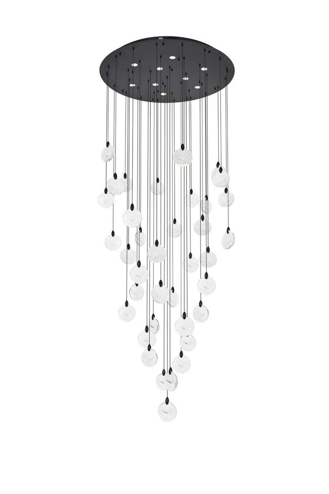 Elegant Lighting-1012G48BK-01CR|MAIN