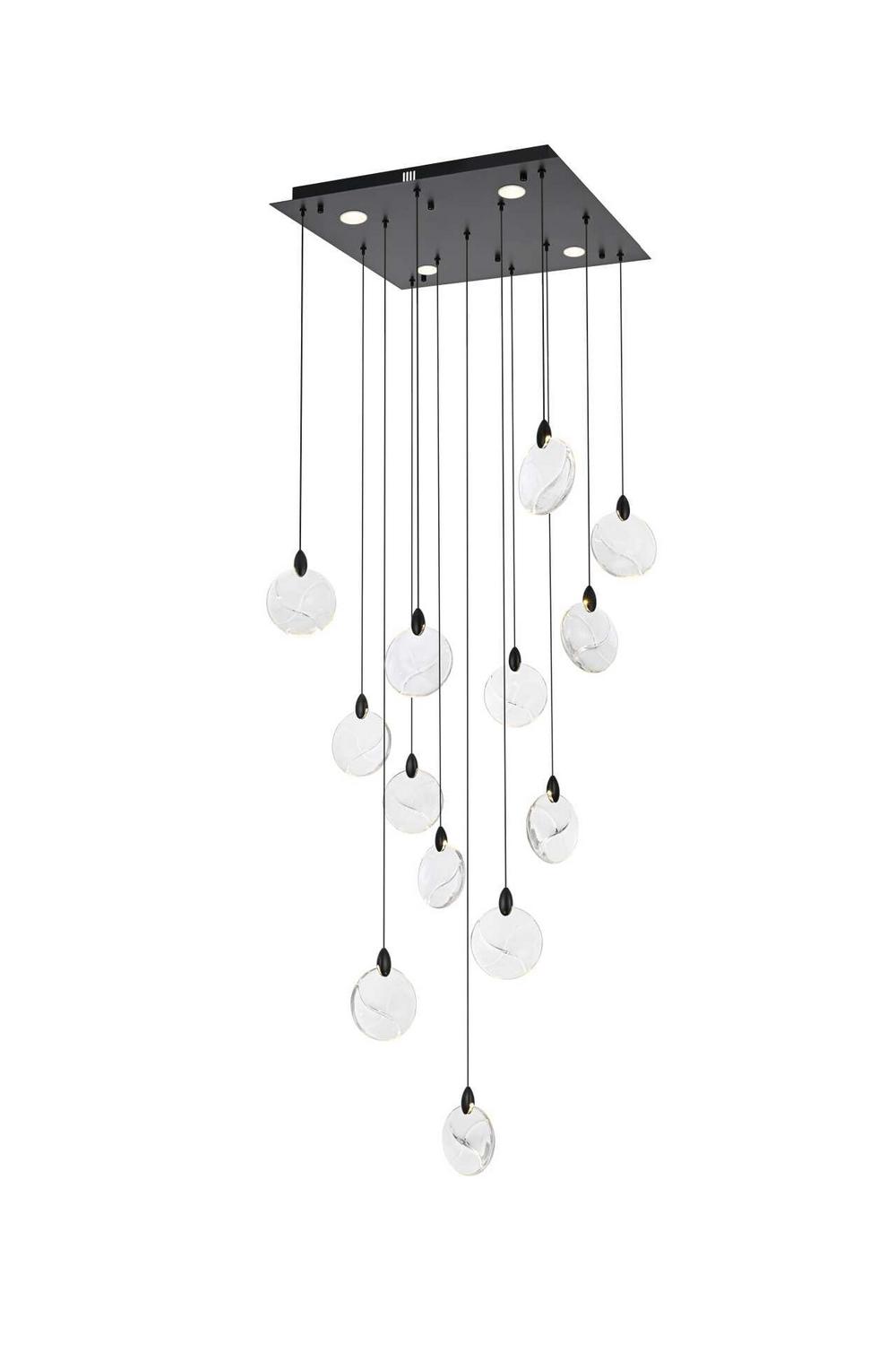 Elegant Lighting-1012S26BK-01CR|MAIN