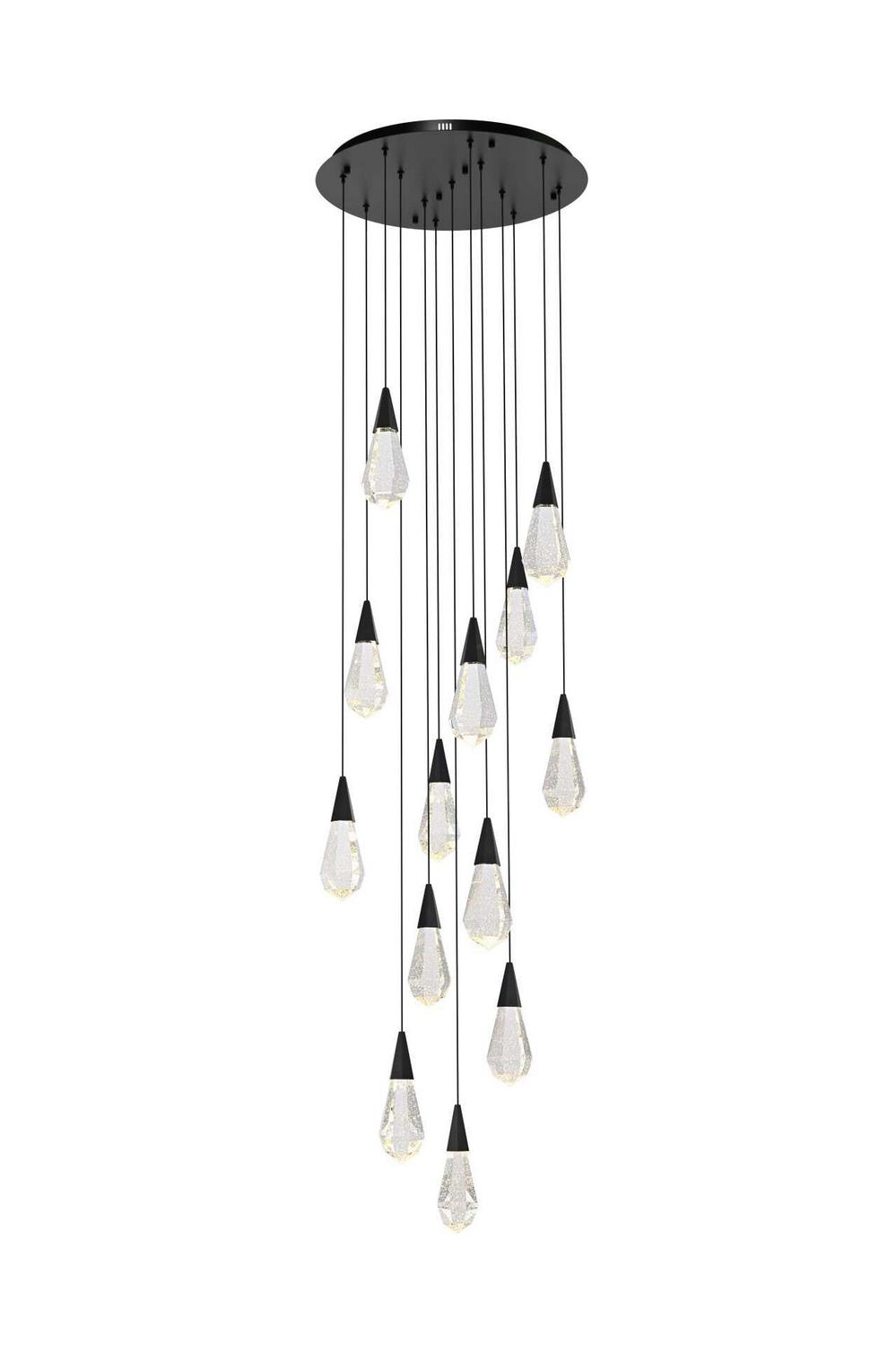 Elegant Lighting-1013D24BK-02CR|MAIN