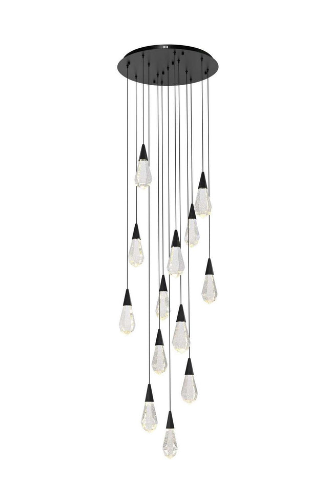 Elegant Lighting-1013D24BK-02CR|MAIN