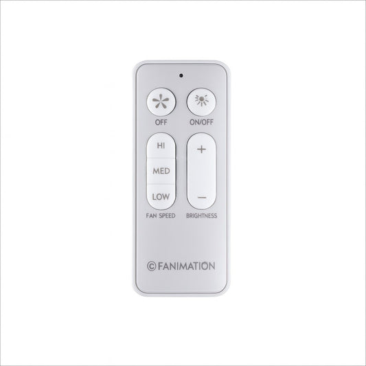 Fanimation TR530 3-Speed AC Ceiling Fan & Light Handheld Remote Control with Dimming – Replacement Remote for CR530 Remote Control Kit