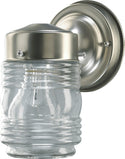 Jelly Jars Outdoor (Damp) Sconce by Quorum