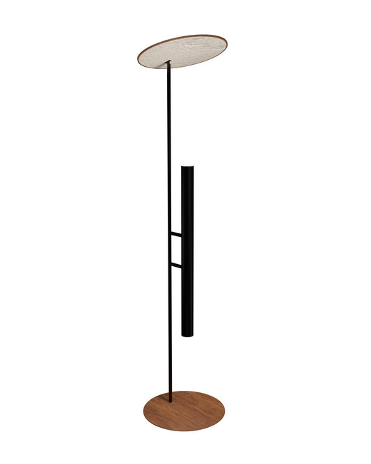 Living Hinges Floor Lamp 3067 by Accord Lighting - Imbuia [Accord Lighting-3067.06|MAIN]