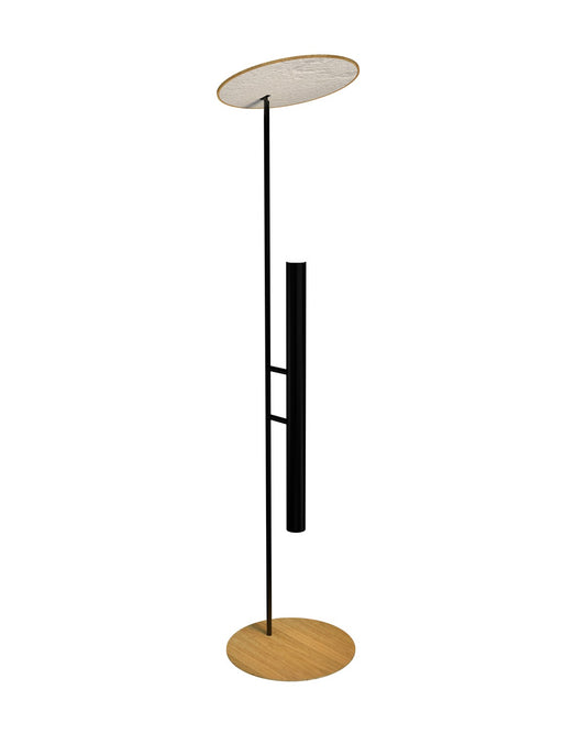 Living Hinges Floor Lamp 3067 by Accord Lighting - Louro Freijo [Accord Lighting-3067.09|MAIN]