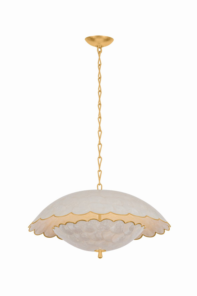 Hollis Hills Pendant by Hudson Valley - 3 Light (24.00"W x 12.75"H) [Hudson Valley-6173-VGL|MAIN]