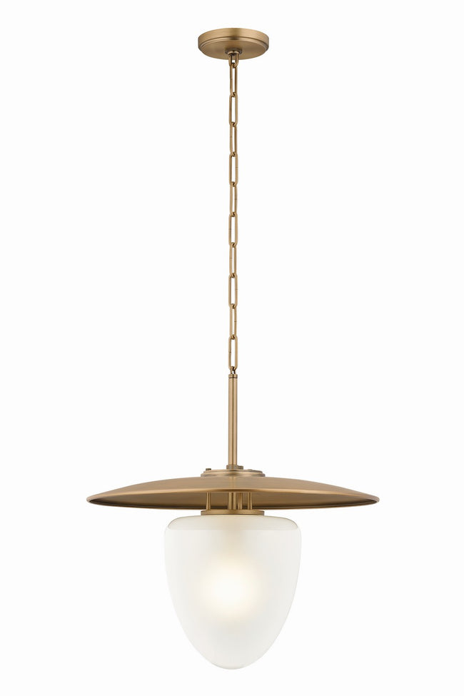 Maplecrest Pendant by Hudson Valley - 1 Light (20.00"W x 20.75"H) [Hudson Valley-7521-PBR|MAIN]