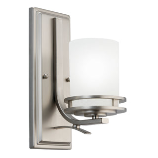 Buy brushed-nickel Hendrik Outdoor (Damp) Sconce by Kichler