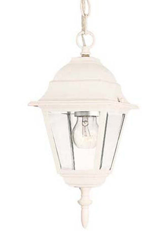 Buy textured-white-with-clear-glass-and-clear-shade Builders` Choice Hanging Lanterns by Acclaim Lighting