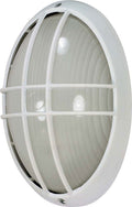Die Cast Bulk Heads Semi Gloss White Outdoor (Wet) Head by Nuvo Lighting