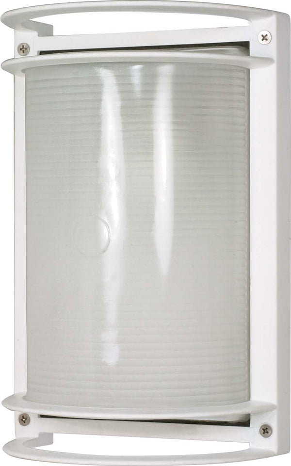 Die Cast Bulk Heads Semi Gloss White Outdoor (Wet) Head by Nuvo Lighting