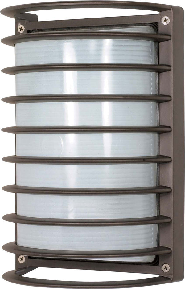 Die Cast Bulk Heads Architectural Bronze Outdoor (Wet) Sconce by Nuvo Lighting