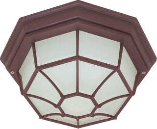 Spider Cage Old Bronze Outdoor (Wet) Ceiling Mount Light by Nuvo Lighting