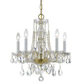 Traditional Crystal Outdoor (Damp) Chandelier by Crystorama