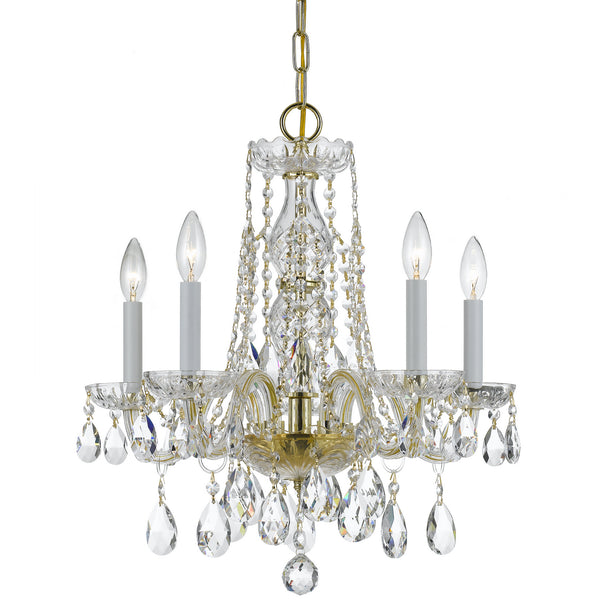Traditional Crystal Outdoor (Damp) Chandelier by Crystorama