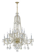Traditional Crystal Outdoor (Damp) Chandelier by Crystorama