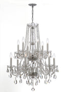 Traditional Crystal Outdoor (Damp) Chandelier by Crystorama