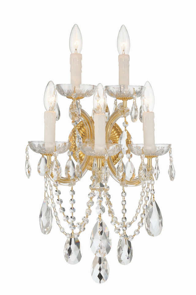 Maria Theresa Sconce by Crystorama