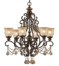 Norwalk Outdoor (Damp) Chandelier by Crystorama