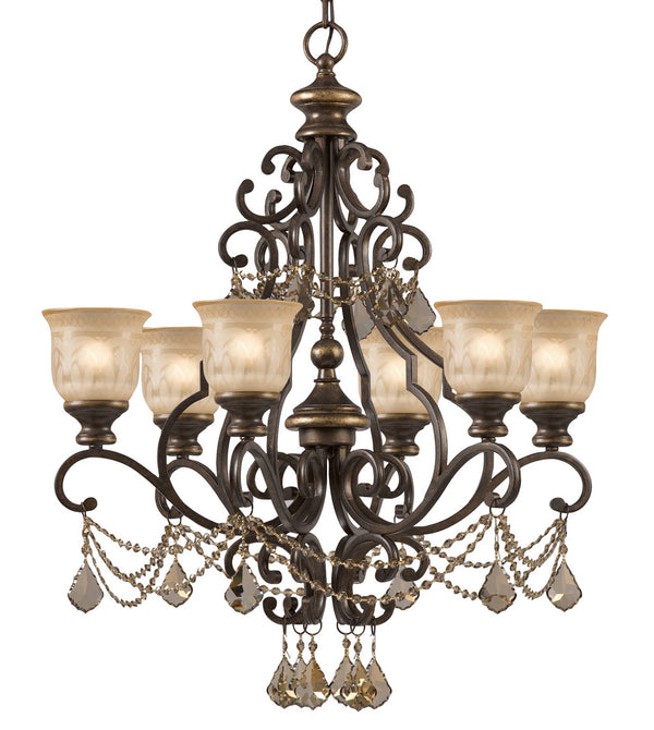 Norwalk Outdoor (Damp) Chandelier by Crystorama