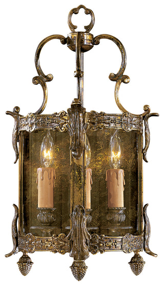 Buy oxide-brass-with-clear-glass-and-clear-shade Metropolitan Family Sconce by Metropolitan