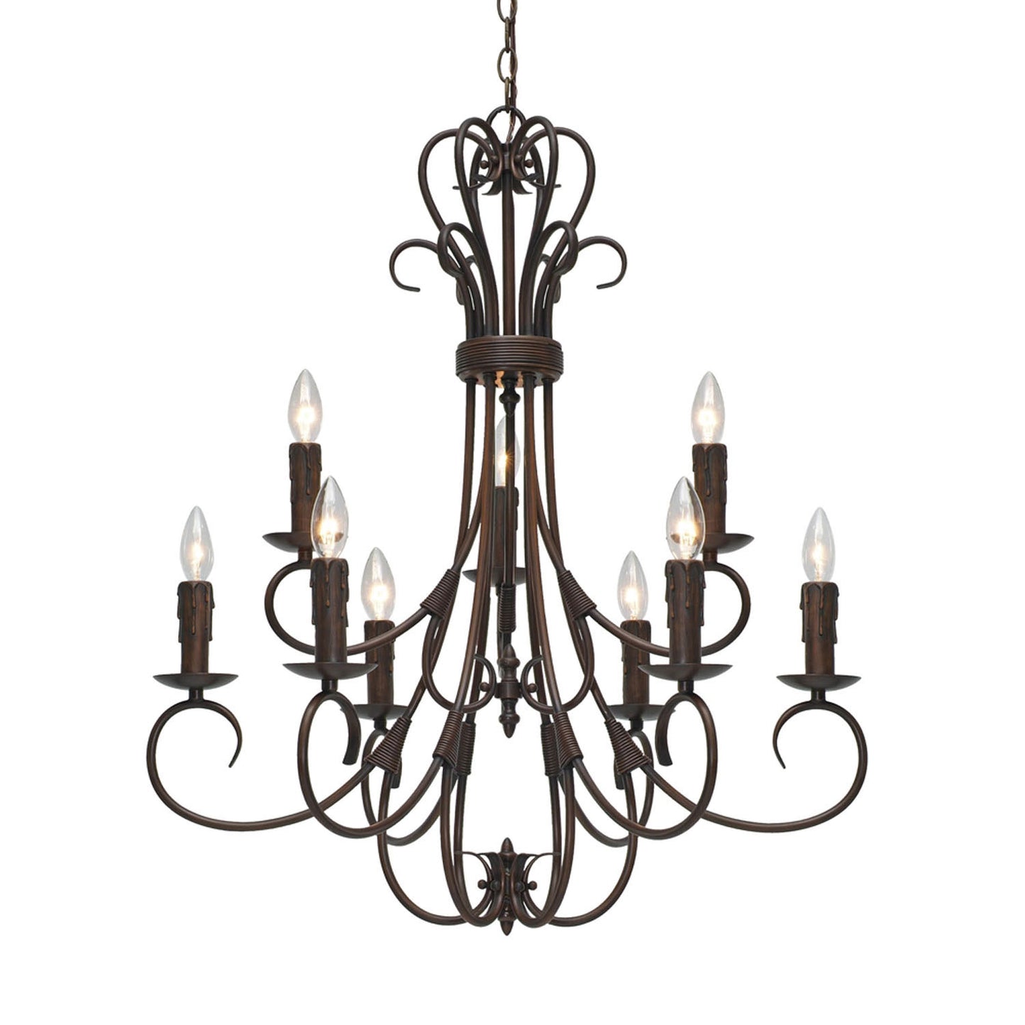 Homestead Chandelier by Golden