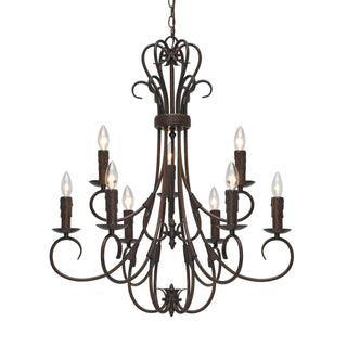 Homestead Chandelier by Golden