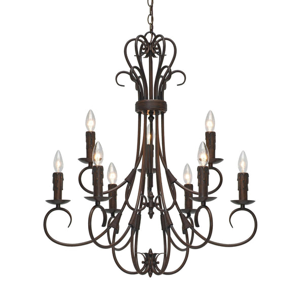 Homestead Chandelier by Golden