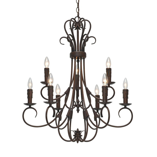 Homestead Chandelier by Golden