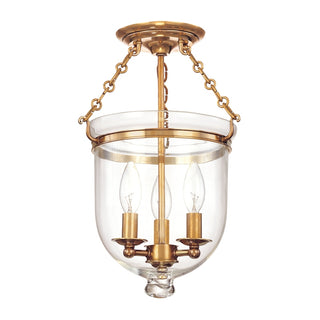 Hampton Outdoor (Damp) Semi-Flush Mount Ceiling Light by Hudson Valley