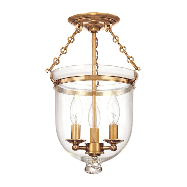 Hampton Outdoor (Damp) Semi-Flush Mount Ceiling Light by Hudson Valley