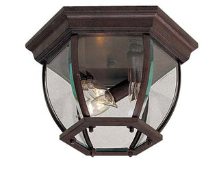 Buy antique-bronze Wyndmere Outdoor (Damp) Flush Mount Light by Minka-Lavery