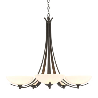 Buy dark-smoke Aegis Chandelier by Hubbardton Forge