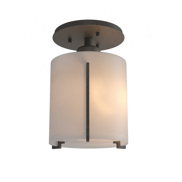 Exos Glass Semi-Flush Mount Ceiling Light by Hubbardton Forge