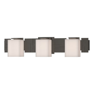 Buy dark-smoke-with-opal-glass-gg-glass-and-opal-shade Impressions Sconce by Hubbardton Forge