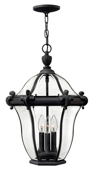 Buy museum-black San Clemente Outdoor (Damp) Hanging Lantern by Hinkley