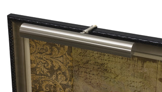 Buy satin-nickel-with-metal-glass-and-metal-shade Classic Contemporary Picture Light by House of Troy