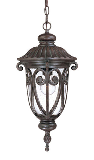 Buy marbleized-mahogany-with-clear-glass-and-clear-shade Naples Hanging Lanterns by Acclaim Lighting