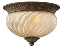 Plantation Outdoor (Damp) Flush Mount Ceiling Light by Hinkley