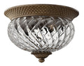Plantation Outdoor (Damp) Flush Mount Ceiling Light by Hinkley