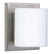 Satin Nickel with Opal Matte 4.375``x 4.375``x 3`` Glass and Opal Shade
