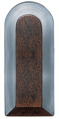 Buy rust-clear Costaluz Series Sconce by Besa