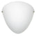 Satin Nickel with Opal Matte 9.625``x 9.625``x 3.75`` Glass and White Shade